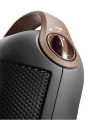 Chauffage d'appoint soufflant en céramique 1800W - gris - Delonghi