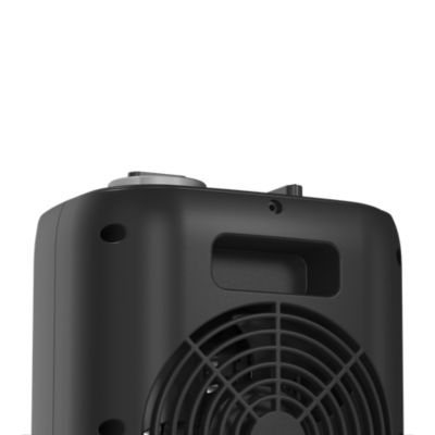 Chauffage d'appoint soufflant GoodHome PTC noir 2000W
