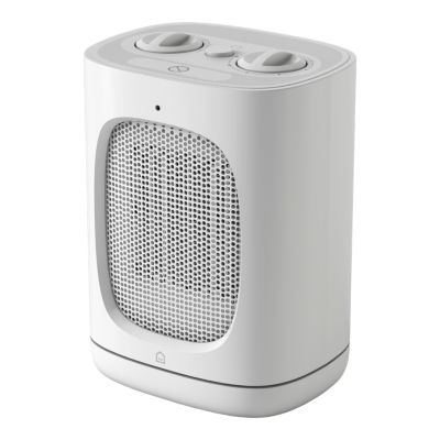 Chauffage d'appoint soufflant oscillant 2000W - blanc - GoodHome Kelso