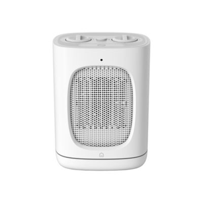 Chauffage d'appoint soufflant oscillant 2000W - blanc - GoodHome Kelso