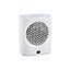 Chauffage d'appoint soufflant oscillant GoodHome Colenso blanc 2000W