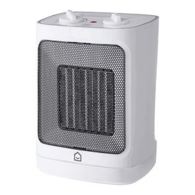 Mini radiateur électrique portatif Radiateur soufflant avec thermostat  réglable de 650W à 1000W PTC Céramique Chauffage