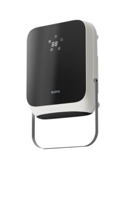 Chauffage d'appoint soufflant pour salle de bain 2000W avec porte serviette, Supra Berenice