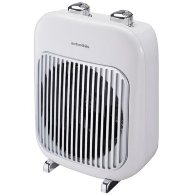 Chauffage d'appoint soufflant pour salle de bain 2000W blanc Scholtes
