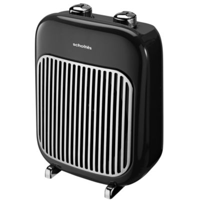 Chauffage d'appoint soufflant pour salle de bain 2000W noir Scholtes