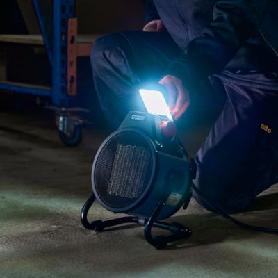 Chauffage d'atelier avec torche Erbauer 3000W