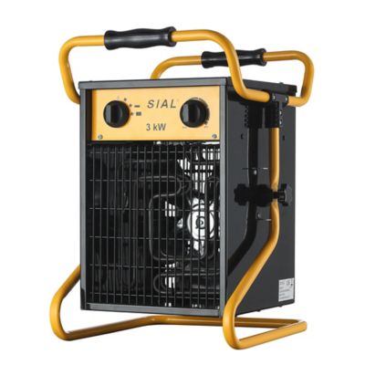 Radiateur Soufflant Gaz SIAL 33kW - Chauffage Industriel Portable Pour Ateliers, Fermes - Jaune