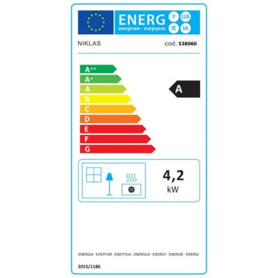 Chauffage à gaz 4200W pliable - 3 puissances de chauffe - Jusqu'à 40m2- Poele à gaz Mobile  - Brûleur céramique Infrarouge
