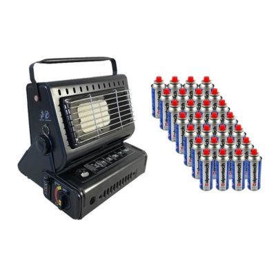 Réchaud De Camping Portable EUROCAMPING - Fourneau à Gaz Diamètre 120 Mm