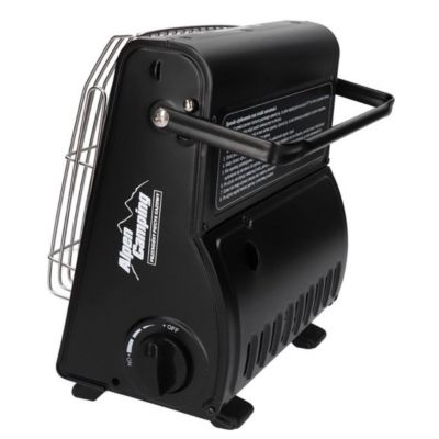 Chauffage à gaz portable Piezo 1700W Sécurité thermocouple ALPEN Camping Basses températures