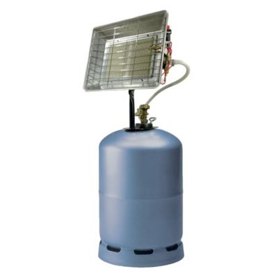 Chauffage à gaz Radiant au gaz 4200W Exterieur Avec détendeur gaz réglable Butane/Propane