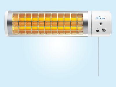 Chauffage halogène 1200W pour salle de bain