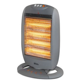 Chauffage halogène oscillant 1600W - Warmtech