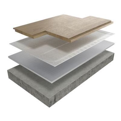 Chauffage par le sol électrique pour parquet 5 m²