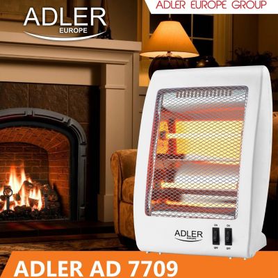 Chauffage radiant Adler - 800W - Anti surchauffe