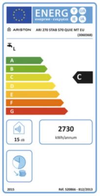 Chauffe-eau électrique anode titane Ariston Quietis 300L