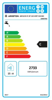 Chauffe-eau électrique Ariston Abyleos FE XP 150L