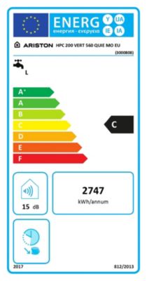 Chauffe-eau électrique Ariston Quietis anode titane 200L