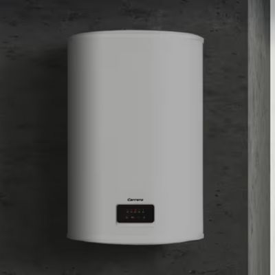 Chauffe-eau électrique plat 74 L Carrera aluminium brossé