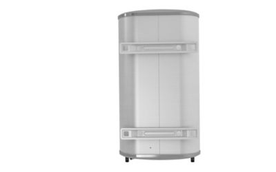 Chauffe-eau électrique plat 93 L Carrera aluminium brossé