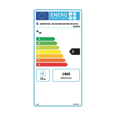 Chauffe-eau électrique thermoplongé horizontal Ariston 100L