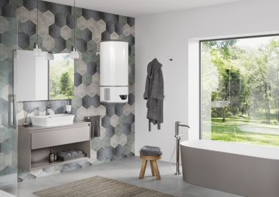 Chauffe-eau hybride à poser, vertical, Ariston Lydos Hybrid Wi-Fi 130L