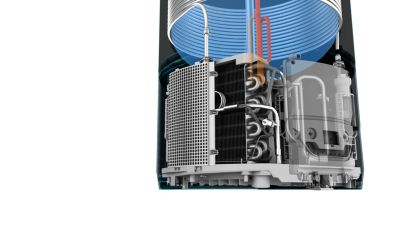 Chauffe-eau hybride à poser, vertical, Ariston Lydos Hybrid Wi-Fi 130L