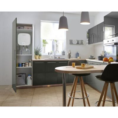 Chauffe-eau électrique d'appoint ODEO sur évier - Atlantic - 30L- Classe ECS C