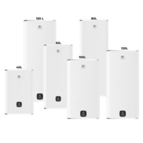 Chauffe-eau électrique MALICIO 3 - Multipositions - 65L - 2250 W - 490x1090x310 mm - Classe : B