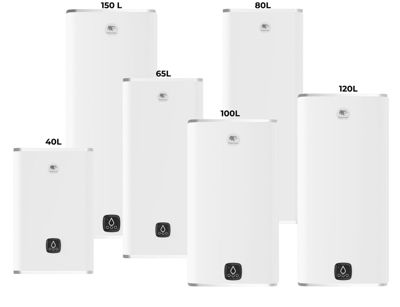 Chauffe-eau électrique MALICIO 3 - Vertical - 120L - 2400 W - 490x1020x516 mm