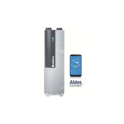 Chauffe eau thermodynamique T.Flow Hygro+ - B200-FAN - MP connecté