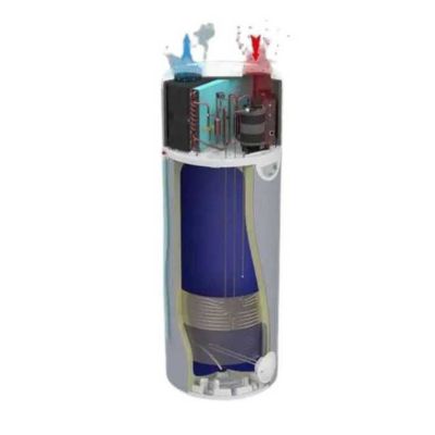 Chauffe-eau thermodynamyque EDEL - EDEL 200 Air D/2- SOL Chauffe-eau Thermodynamique 200L. Au Sol - Mono - Cuve inox