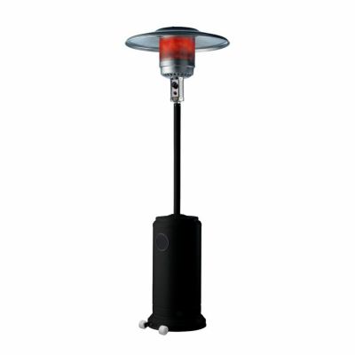 Chauffe terrasse à gaz 5000 W noir  AURA