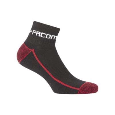 Chaussette de travail basse noire Facom Taille 39/40, 2 paires