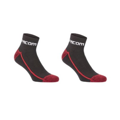 Chaussette de travail basse noire Facom Taille 39/40, 2 paires