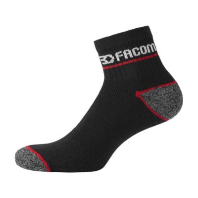 Chaussettes de travail courtes Facom taille 43 à 46, 3 paires