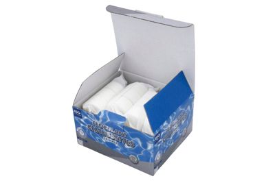 Chaussettes Floculantes Piscine - La boite - 8 Cartouches 125 g  1kg - Sous Sachet Perméable Intissé - Double Effet Floculant