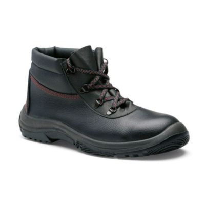 Chaussure de sécurité haute VITESSE S3 cuir croûte peigné noir - Taille 44 - S24 BOSSI INDUSTRIE