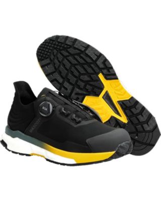 Chaussures de sécurité basses Footwear Customized - T.42 - Noir/Jaune soleil - MASCOT - F1680-704-0977 1042