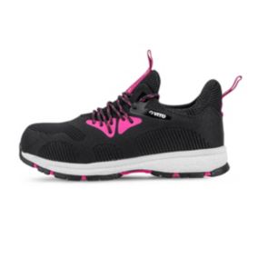 Chaussures de sécurité Femme Taille 36 S1P SRA Rose légère Fibre Aramide Coque Composite PINK VITO