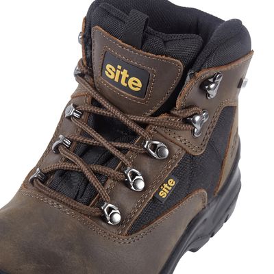 Chaussures de sécurité hautes Onyx imperméables marron Site taille 41