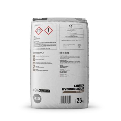 Chaux hydraulique grise NHL3,5 sac de 25 KG Optim béton — free download