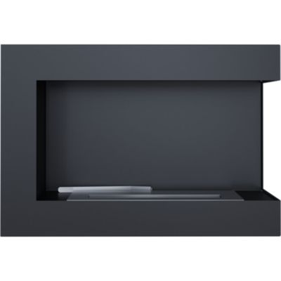 Cheminée bio-éthanol DELTA d'angle droit 60 cm