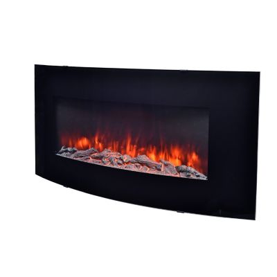 Cheminee Electrique Blyss Noir 1900w Castorama