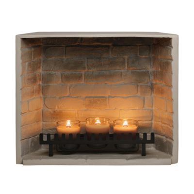 Cheminée électrique encastrable à bougies parfumées - ZenFlame