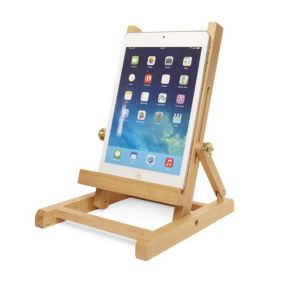 Chevalet pour liseuse ou tablette en Bois - Kikkerland