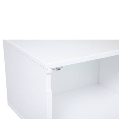 Chevet enfant Renard - blanc - bois - Atmosphera