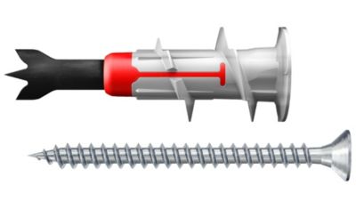 Cheville autoforeuse pour plaque de plâtre Fischer DuoBlade SF 6K