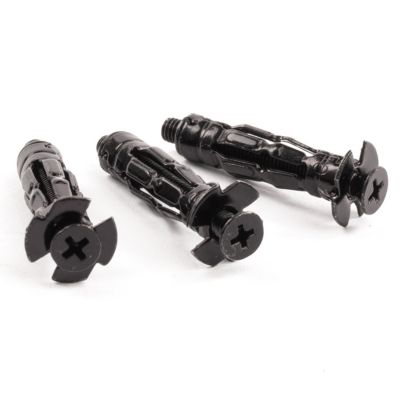 Cheville d'expansion Scell It noir M5x37 + vis tête fraisée, 12 pièces