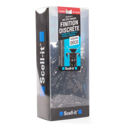 Lot De 200 Chevilles à Frapper (tape Vis) Scell-it - Dimensions 5x37 Mm - Neuf